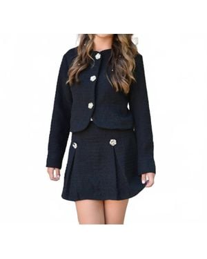 8apart Kennedy Tweed Jacket - Blue