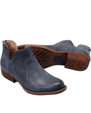 Born blue suede boots online