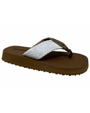 Very G Pamela Flip Flops - Brown