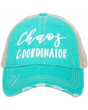Katydid Chaos Coordinator Trucker Hat - Green