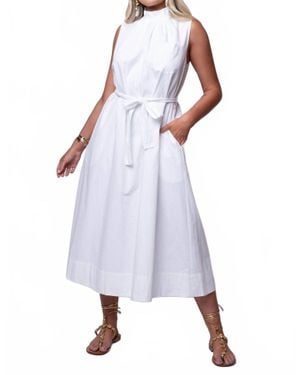 Du Paradis Malibu Midi Dress - Purple