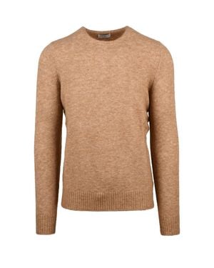 Ballantyne Crewneck Pullover Sweater - Brown