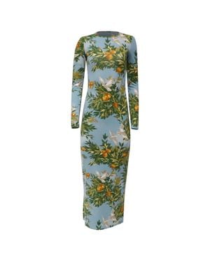 Reformation Tommie Knit Midi Dress - Green