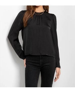 Tart Collections Solid Charise Top - Black