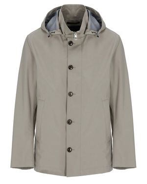 Montecore Tech Fabric Hooded Jacket - Gray