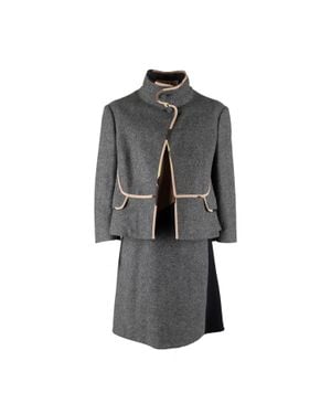 Marni Dress And Jacket Set - Gray