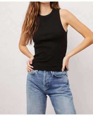 Rails The Racer Tank Top - Black