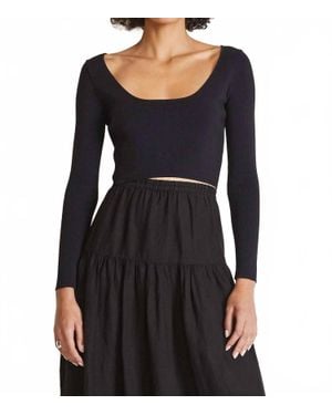 Apiece Apart Muriel Top - Black