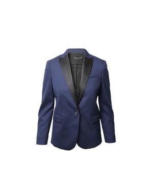 JOSEPH Single-Breasted Blazer - Blue