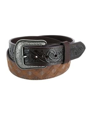 Roper Stitch Design Western Belt - Black