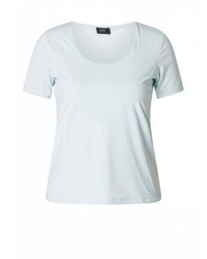 YEST Salma Short Sleeve Top - Blue