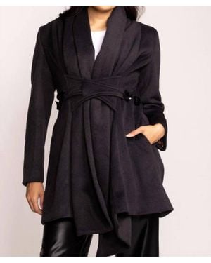 Pink Martini Cross My Heart Coat - Black