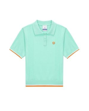 Sergio Tacchini Preppy Knit Polo - Blue