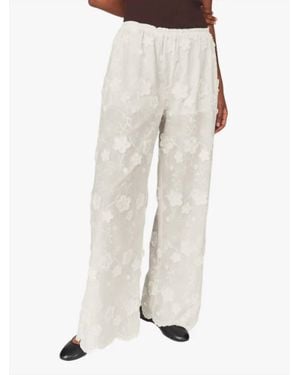 THE GARMENT Fleur Straight Leg Pants - Natural