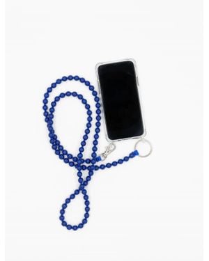 Ina Seifart Beaded Crossbody Phone Necklace - Blue