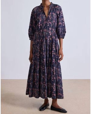Apiece Apart Trinidad Maxi Dress - Blue