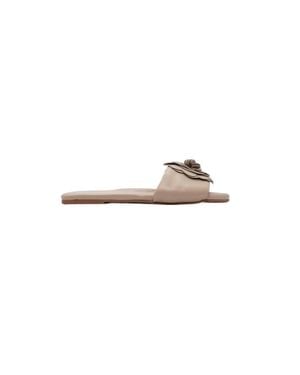 Solei Sea Dahlie Petal Slide Sandal - Multicolor