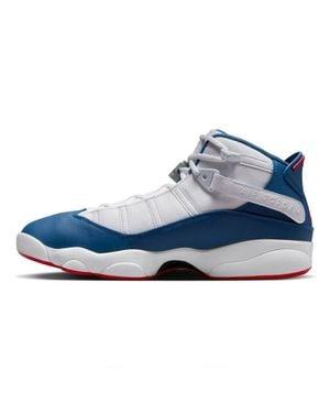 Nike 6 Rings 322992-140 Sneaker Basketball Shoes Gbnc264 - Blue