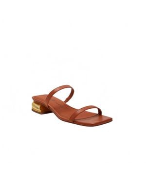 Katy Perry Framing Low Heel Sandal - Brown