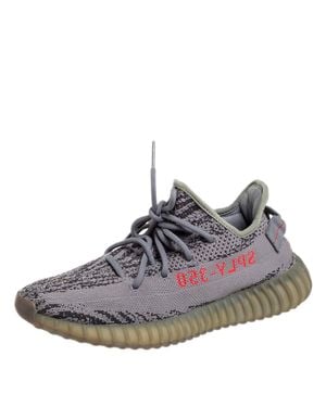 Yeezy Knit Fabric Boost 350 V2 Beluga 2.0 Sneakers Size 40 2/3 - Gray