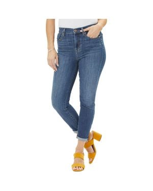 7 For All Mankind Gwenevere High Waist Ankle Skinny Jeans - Blue