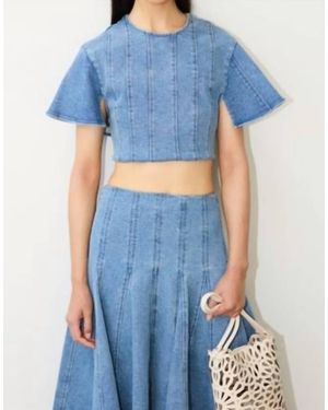 Jonathan Simkhai Kolby Top - Blue