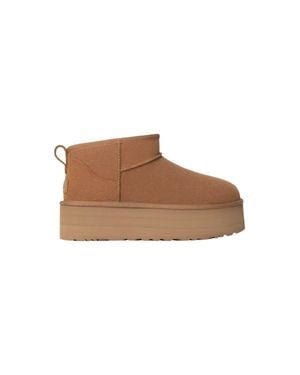 UGG Ultra Mini Platform Boots - Brown
