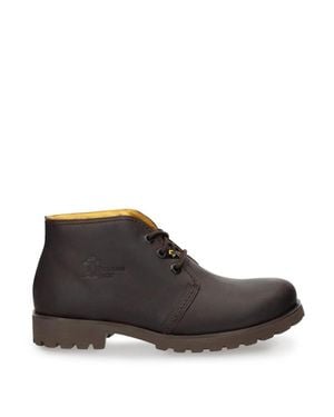 Panama Jack C2 Boot Waterproof Havana Joe Lace Up Chukka Ankle Boots Leather - Brown