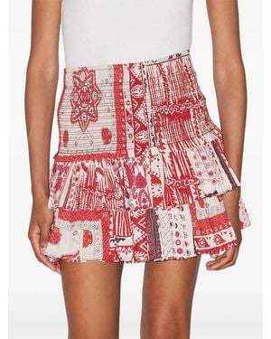 Isabel Marant Pre-Loved Naomi Skirt - Red