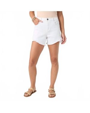 Coco + Carmen Mackenzie Crossover Short - White