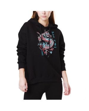 AMBAR Dragon Fleece Hoodie - Black