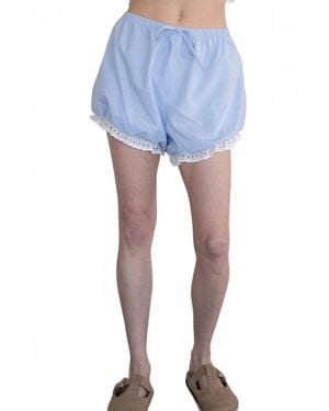 Things Between Posy Bloomer Shorts - Blue
