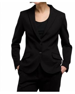 Karen Kane Ponte Blazer - Black