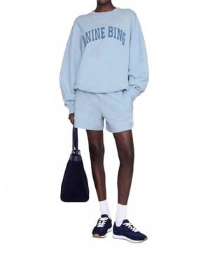 Anine Bing Kam Shorts - Blue
