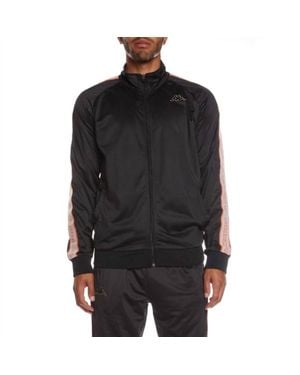 Kappa Men's Logo Tape Artem 2 Track Jacket - Black