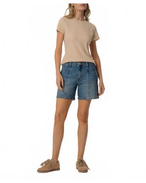 Kut From The Kloth Hailey High Rise Shorts - Blue