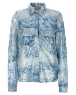 Le twins 'Daniela' Shirt - Blue