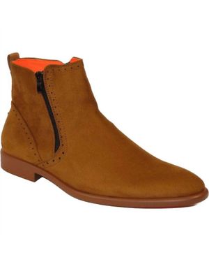 Tayno Coupe Chelsea Boots - Brown