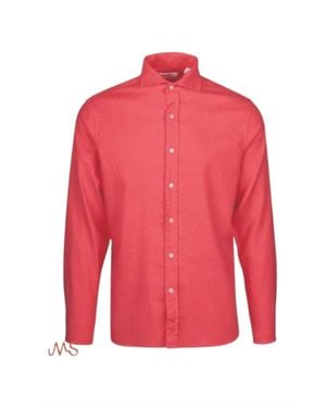Swims Santorini Linen Sport Shirt - Red