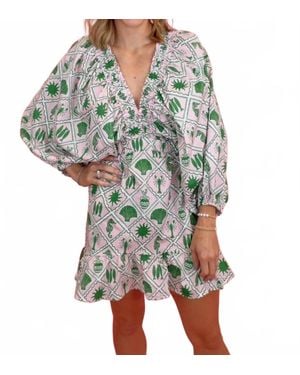 Show Me Your Mumu Hadley Mini Dress - Green