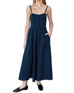 Emerson Fry Florentine Layering Dress - Blue