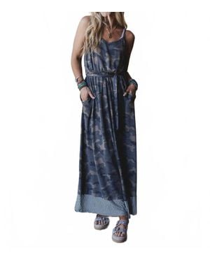chinese dress ladies NOW YOU SEE ME CAMO PRINT MAXI DRESS – AKIRA