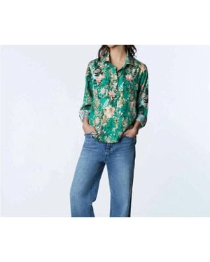 Billy T Regal Floral Shirt - Blue