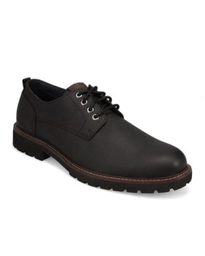 Jarman Winslow Rugged Casual Lace Up Oxford Shoe - Black