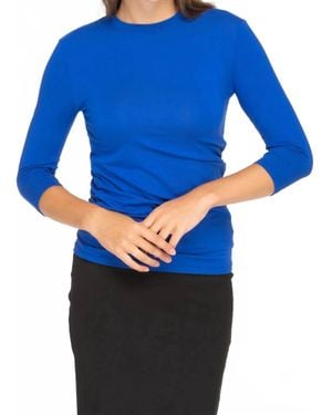 KMW Basic T-Shirt Top - Blue