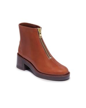 Bernardo Tess Zipper Boot - Brown