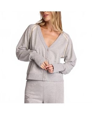 Sundays Poppy Tennis Cardigan - Gray