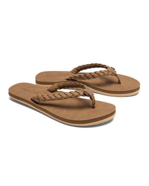 Cobian Bethany Braided Pacifica Sandals - Brown