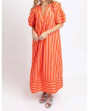 Karlie Maxi Dress - Orange