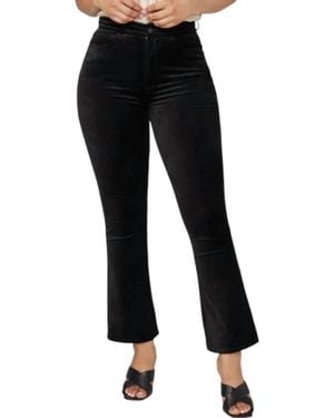PAIGE Flaunt Femme Ankle Flare Pants - Black